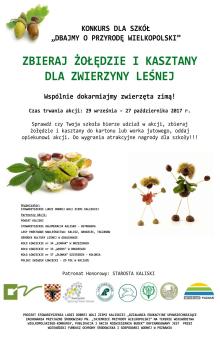 Konkursu „Dbajmy o przyrodę Wielkopolski”
